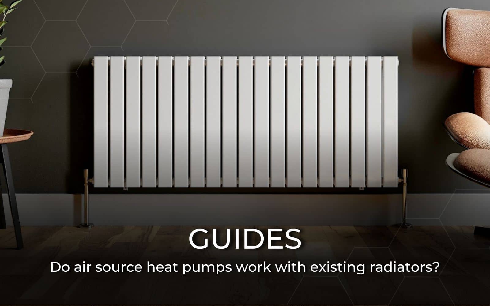 Air source heat pumps radiators